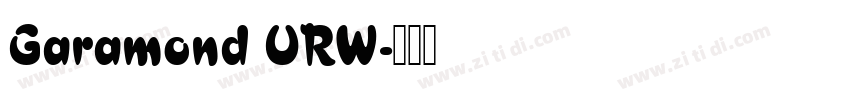Garamond URW字体转换